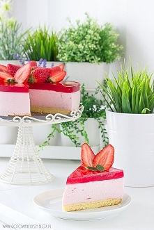 Jogurtowiec z truskawkami