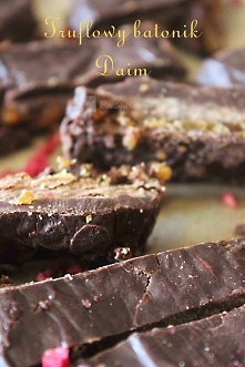 Kreatywne Piny; Truflowy batonik Daim;
Po przepis kliknij w zdjęcie <3