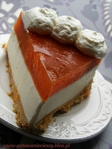 Morelowy sernik na zimno