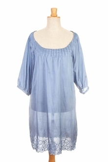 VILA - Błękitna tunika VILA