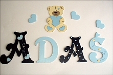 Taki napis na ścianie ma nasz Adaś :)