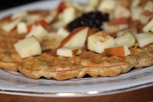 Gofry z płatków owsianych