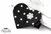 Spinka do włosów SERCE by F...