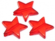 Koraliki Szklane Gwiazdki