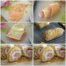 roladki z kurczaka troszke ...