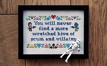 Haft krzyżykowy - "home sweet home" Star War edition

ProjektPenelopa