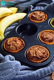 Muffinki orzechowo-bananowe