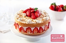 Tort z truskawkami