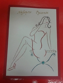 Kartka okolicznościowa więcej na facebooku "kartki ręcznie robione"