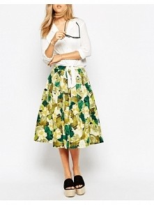 -42% Emily & Fin Connie Printed Full Skirt