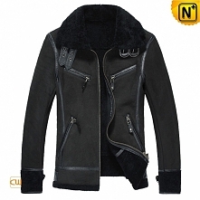 Perth Mens Sheepskin Flight Jacket CW860165
Shearling lined bomber jacket lamb fur jacket for men, made from soft yet durable genuine sheepskin leather with shearling interior, ...