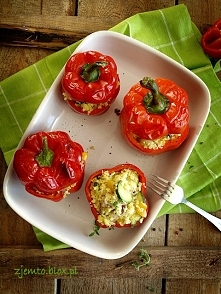 Papryka faszerowana kuskusem