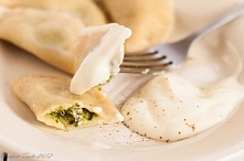 Pierogi ze szpinakiem