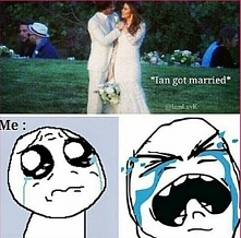 Ian got married