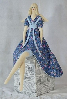 Lalka Jola typu anioł tilda...