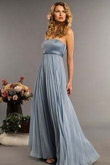 Suknia ślubna szara