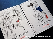 Zaproszenia na urodziny/imieniny