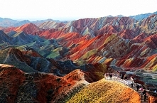 Narodowy Park Geologiczny Zhangye Danxia, Chiny