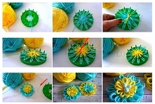 Kwiaty z włóczki -DIY
Mitof...