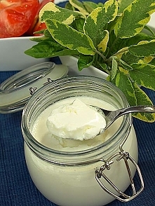 Domowy jogurt - przepis podstawowy

   

Składniki

1 litr mleka pasteryzowanego
1 kubek naturalnego - 150 ml (bez żadnych dodatków) jogurtu z żywymi kulturami bakterii w temper...