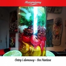 Sos Harissa
Składniki:
•Suszone pomidory - 5 sztuk
•Oliwa z suszonych pomidorów - 1/3 ze słoika
•Ocet winny biały 6% JAMAR - 300 ml
•Czosnek - 12 ząbków
•Cebula fioletowa - 2 sz...