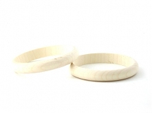 BRANSOLETKA OBŁA BAZA DO DECOUPAGE 12X77MM (1SZT)