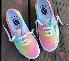 Vans colorfully.