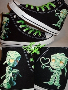 Ręcznie malowane trampki od...