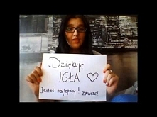 Podziękowania dla Igły