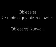 Obiecałeś