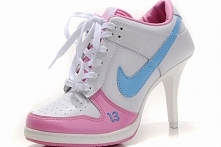 women low heels nike dunk sb pink blue boots 43068