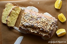 Chlebek cytrynowy z prażonymi migdałami. Zapraszam na bloga