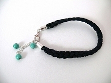 DIY Kurs - Bransoletka z plecionego rzemienia