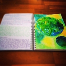 Pamiętnik Mandala, luty - z warsztatów Zenidra.pl