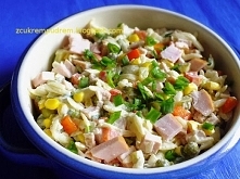 sałatka z wędzonego kurczak...