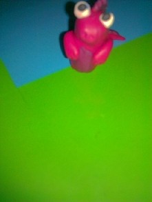 Mój potworek z plasteliny