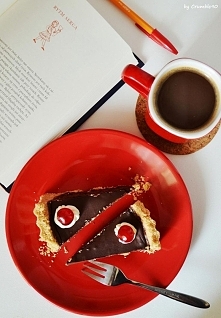 Tarta czekoladowa i kawa- k...