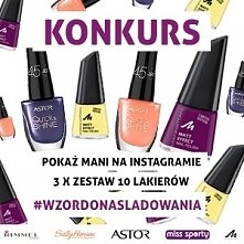 KONKURS! Wygraj zapas lakierów na całe lato :)

Zadanie konkursowe miłe i przyjemne!