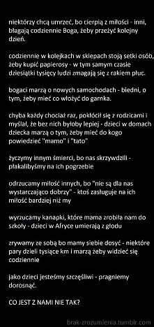 Mój najgorszy błąd życiowy ...