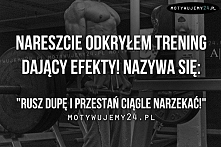 Dla tych które zamiast zacząć ćwiczyć pytają tylko o efekty :) KAŻDA AKTYWNOŚĆ PRZYNOSI PO CZASIE EFEKTY !