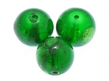 Koraliki Szklane Powlekane Nakrapiane