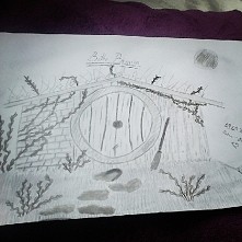 bilbo baggins. chyba ładnie wyszlo