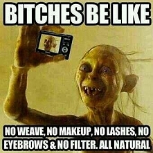 Takie naturalne selfie