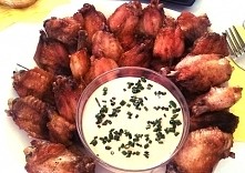 Piwoszki z sosem czosnkowym.... :-) :-)