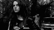 Gif. Alone. Effy.