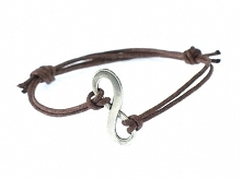 Bransoletka Nieskończoność Infinity Brązowy KayanAdo