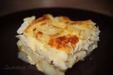 Zapiekanka rybna z ziemniakami i serem