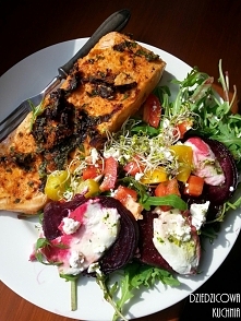 Łosoś z bazylią i czosnkiem Przepis po kliknięciu w zdjęcie