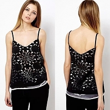 Fashion Floral Print Chiffon Sling Dress