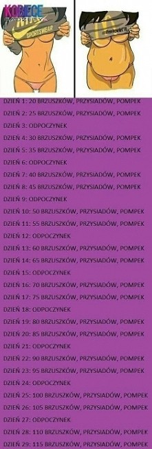 Tu macie coś na mięśnie brz...